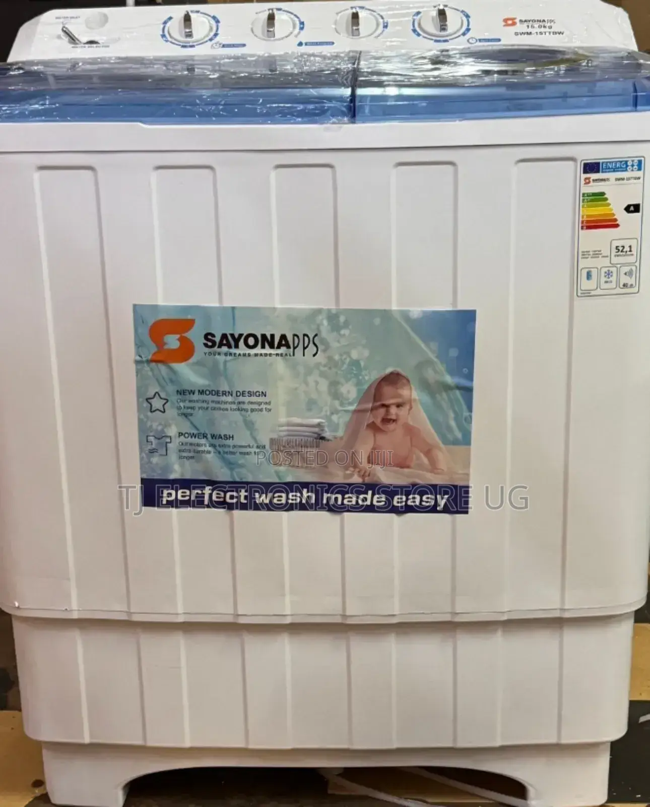 16kg Sayoona 16kg Twin Tub Washing Machine