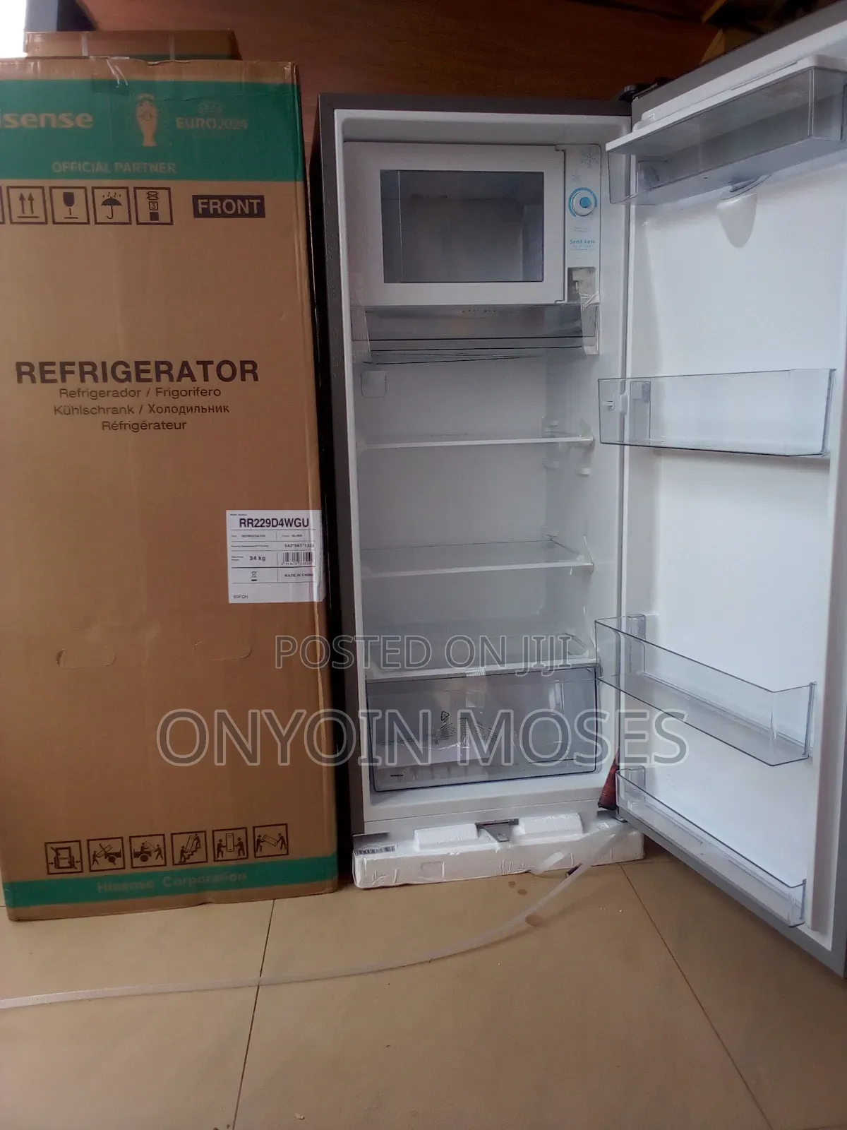 229l Hisense Brand New Fridge With Single Door