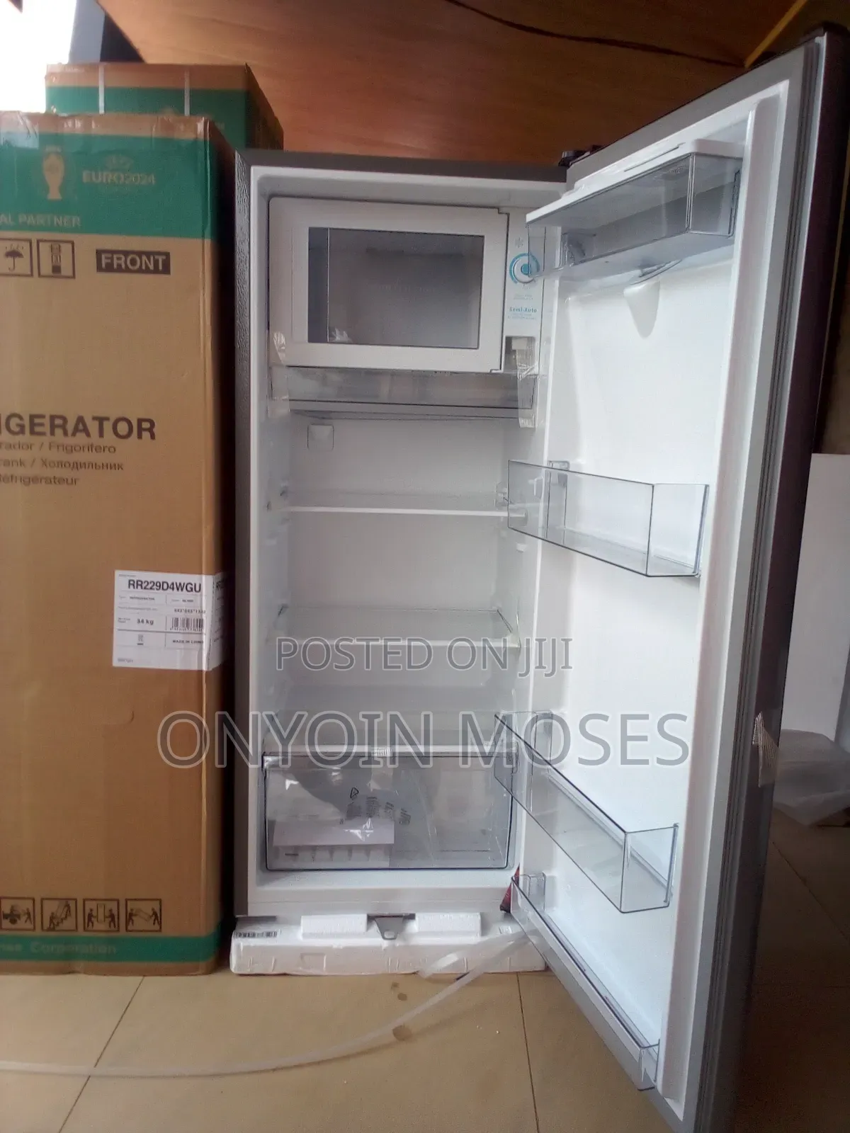 230l Brandnew Hisense Single Door Fridge With Waterdispenser