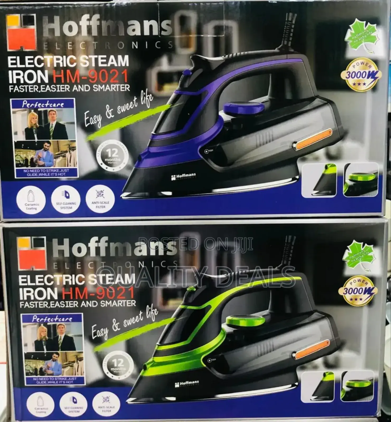Hoffmans Electric Steam Iron