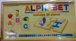 Kids Colour Wooden Alphabet Puzzle