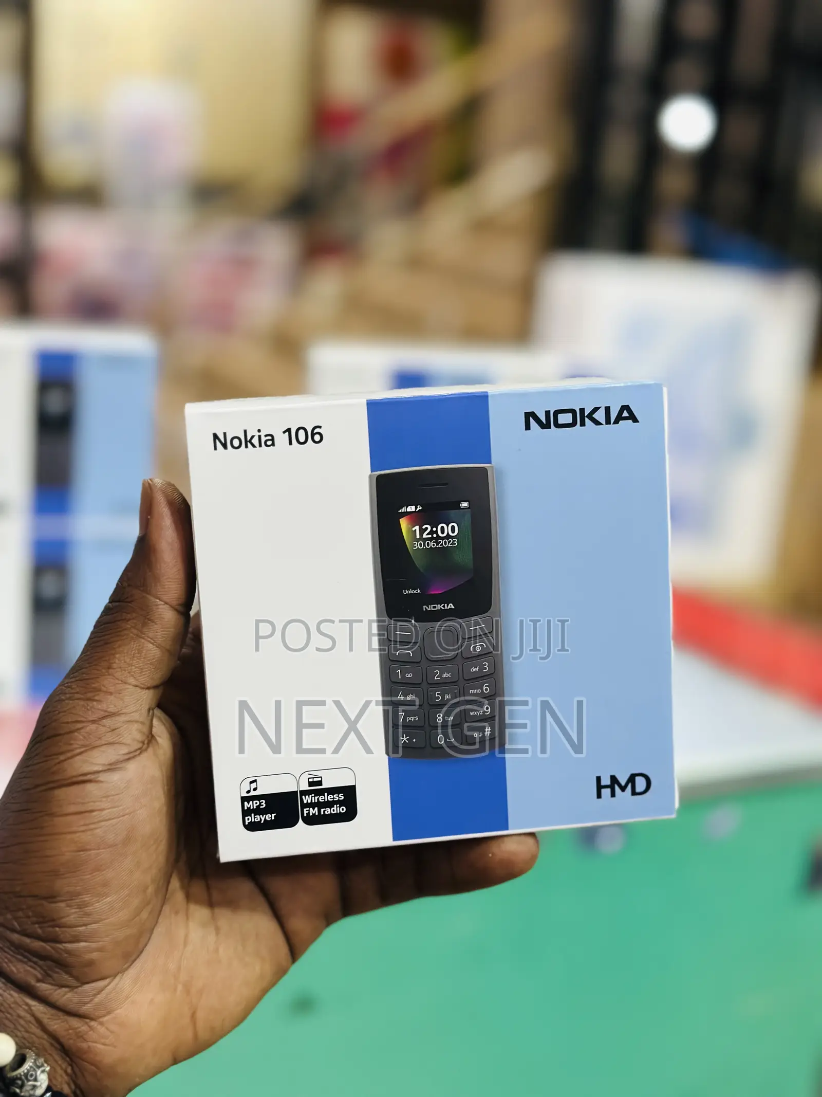 New Nokia 106 Black