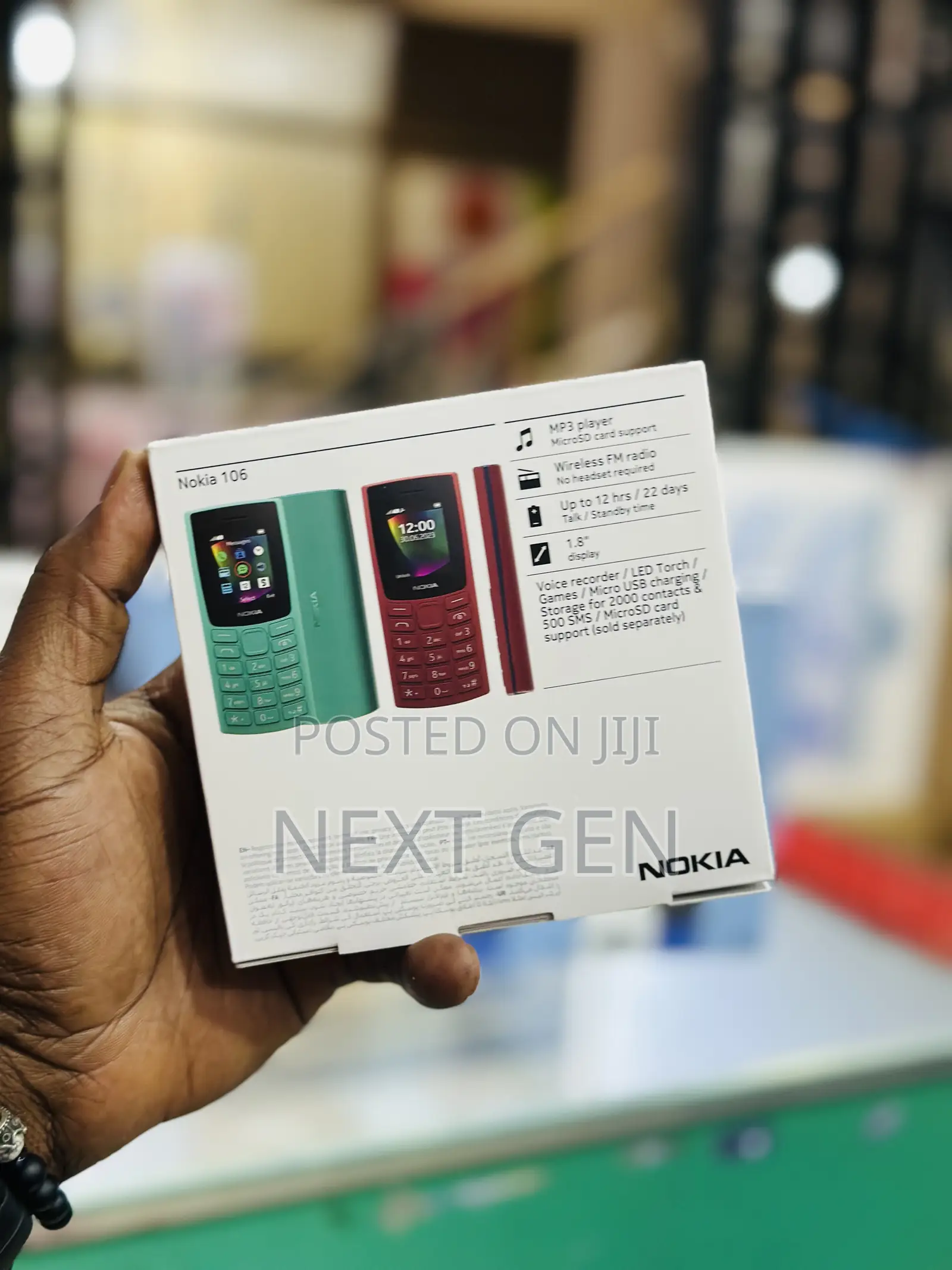 New Nokia 106 Black