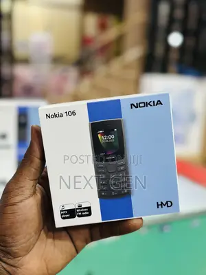 New Nokia 106 Black
