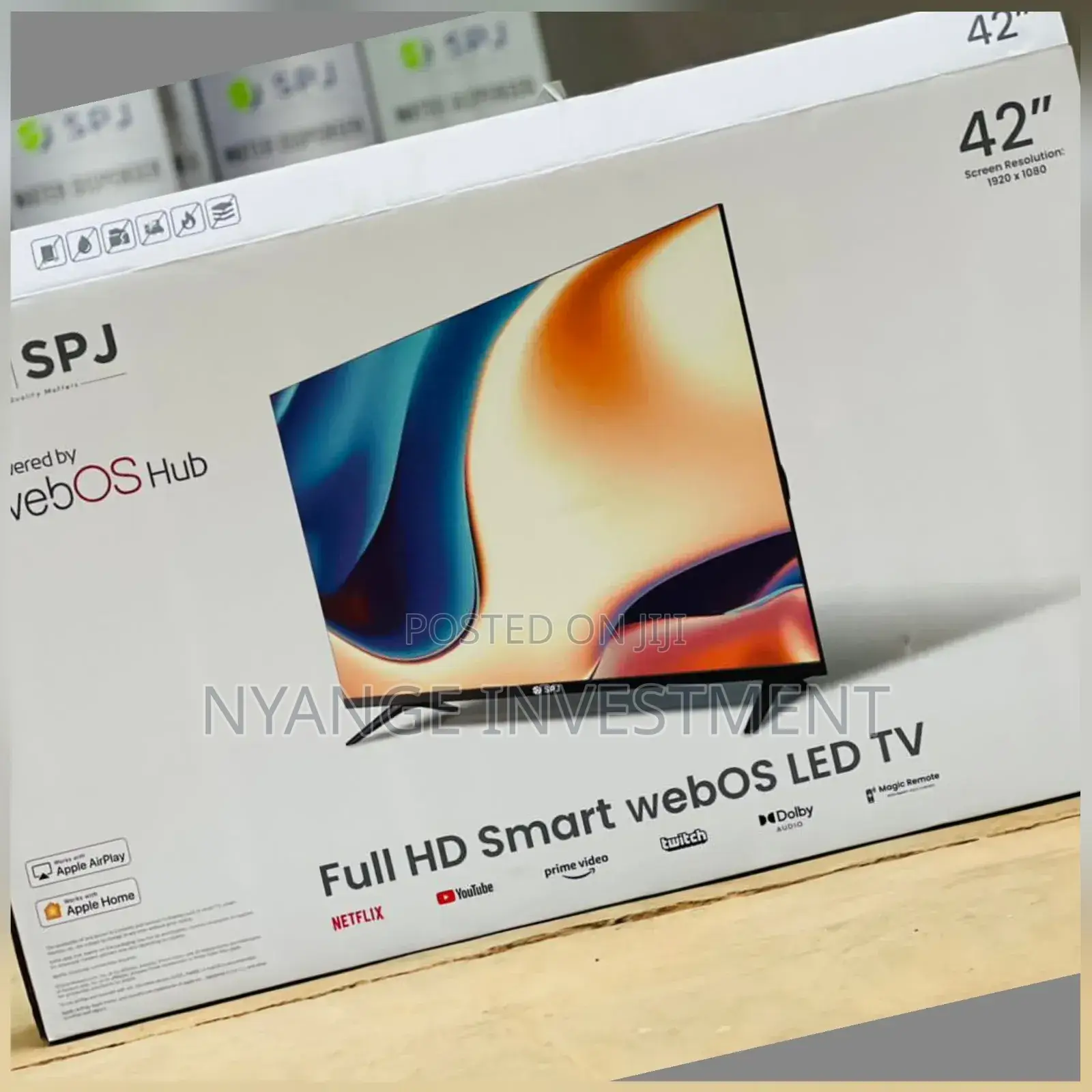New SPJ 42 Tv Screen With Webos Hub
