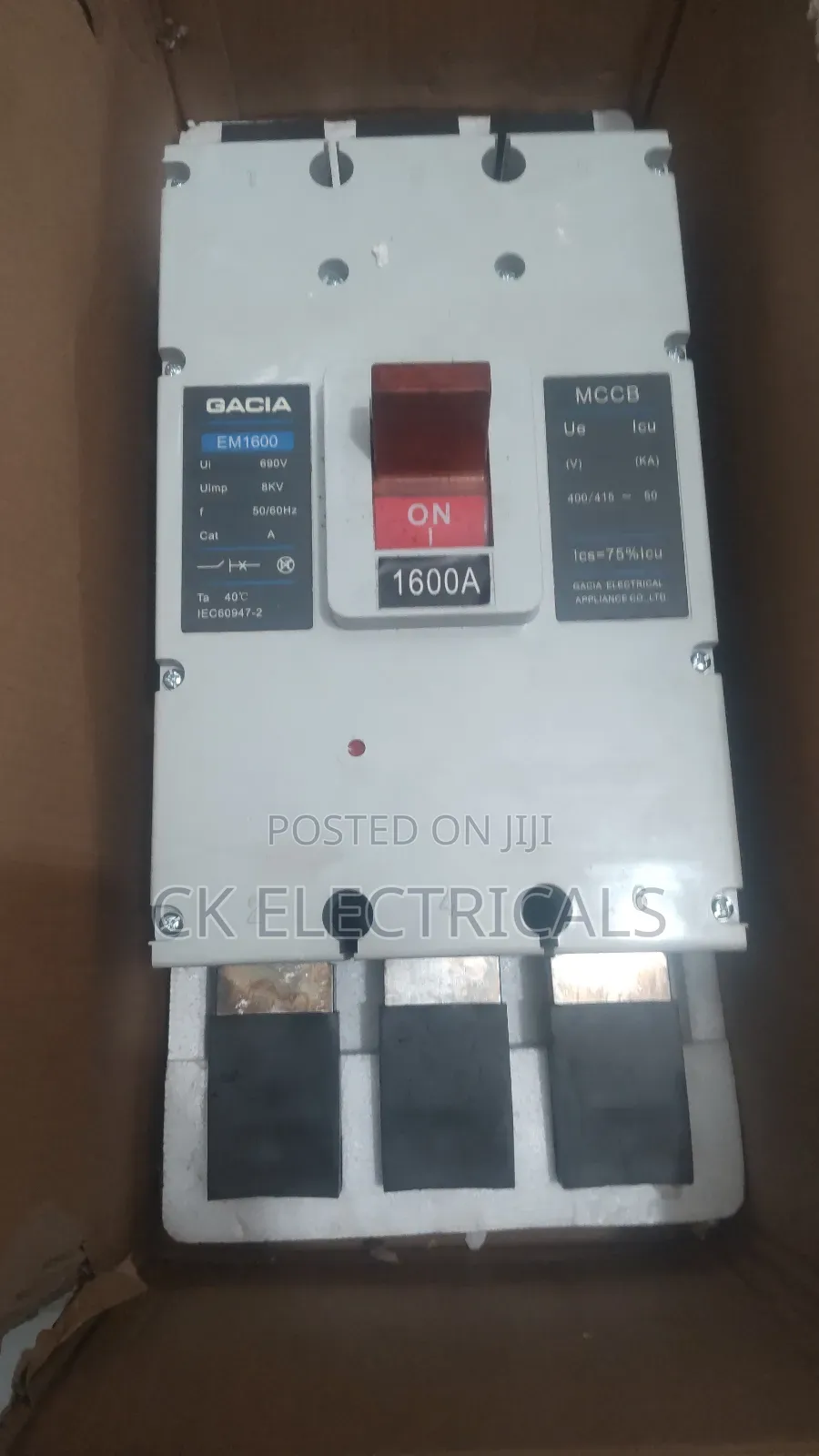 McCb Breaker 1600amps