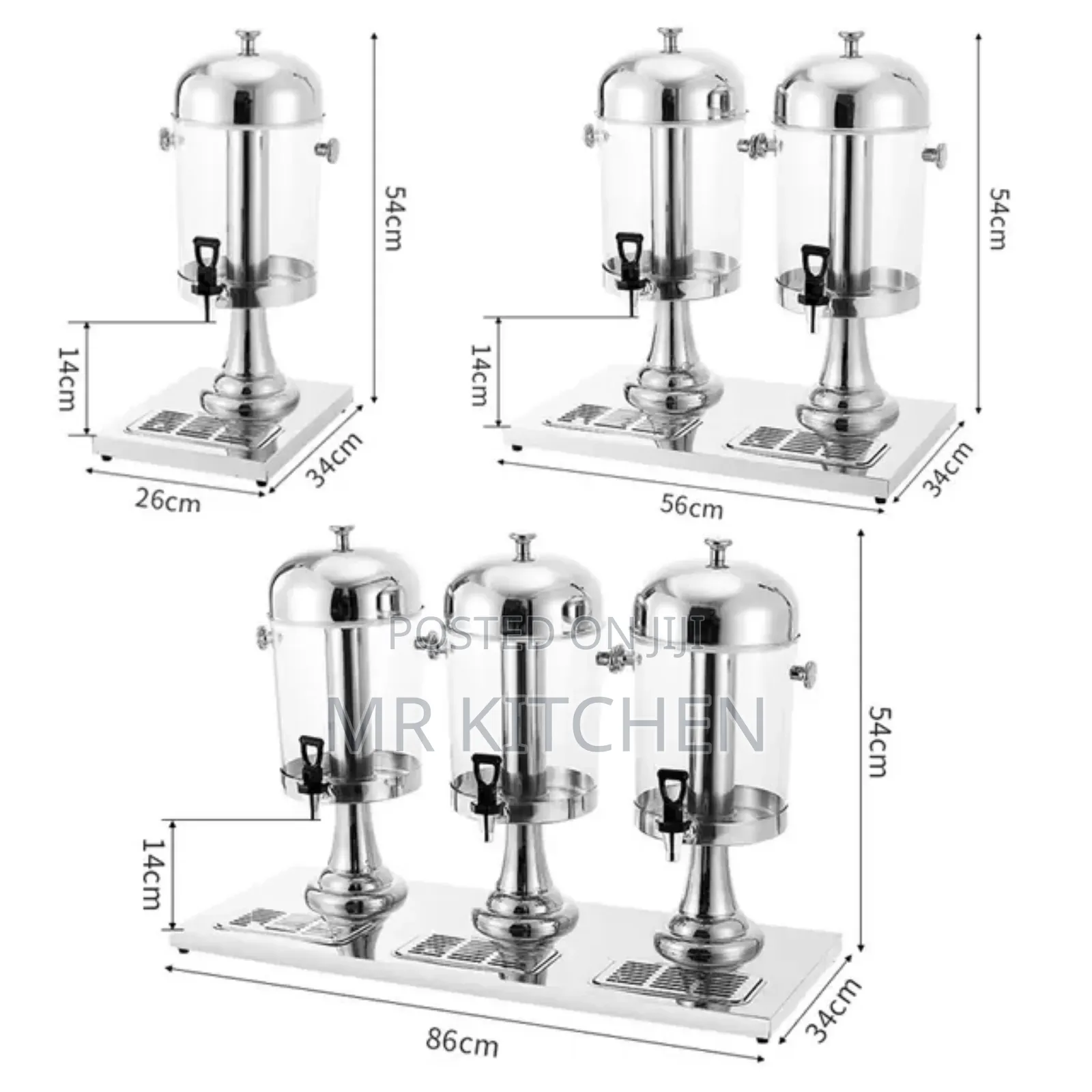 Double 8 Litres Beverage Dispenser