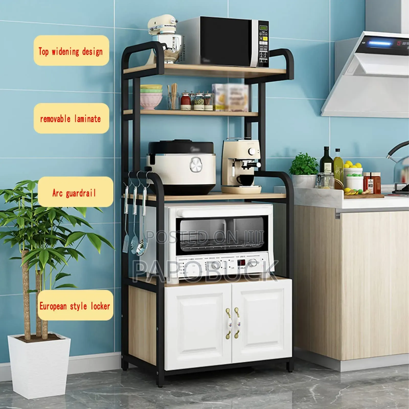 5 Layers Utility Kitchen Rack