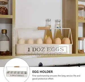 1 Dozen Eggs Egg Storage Container With Handle