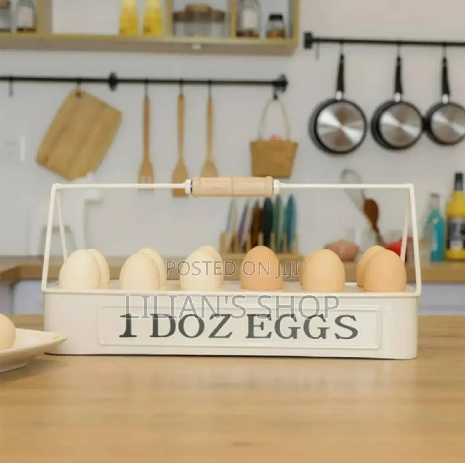 1 Dozen Eggs Egg Storage Container With Handle