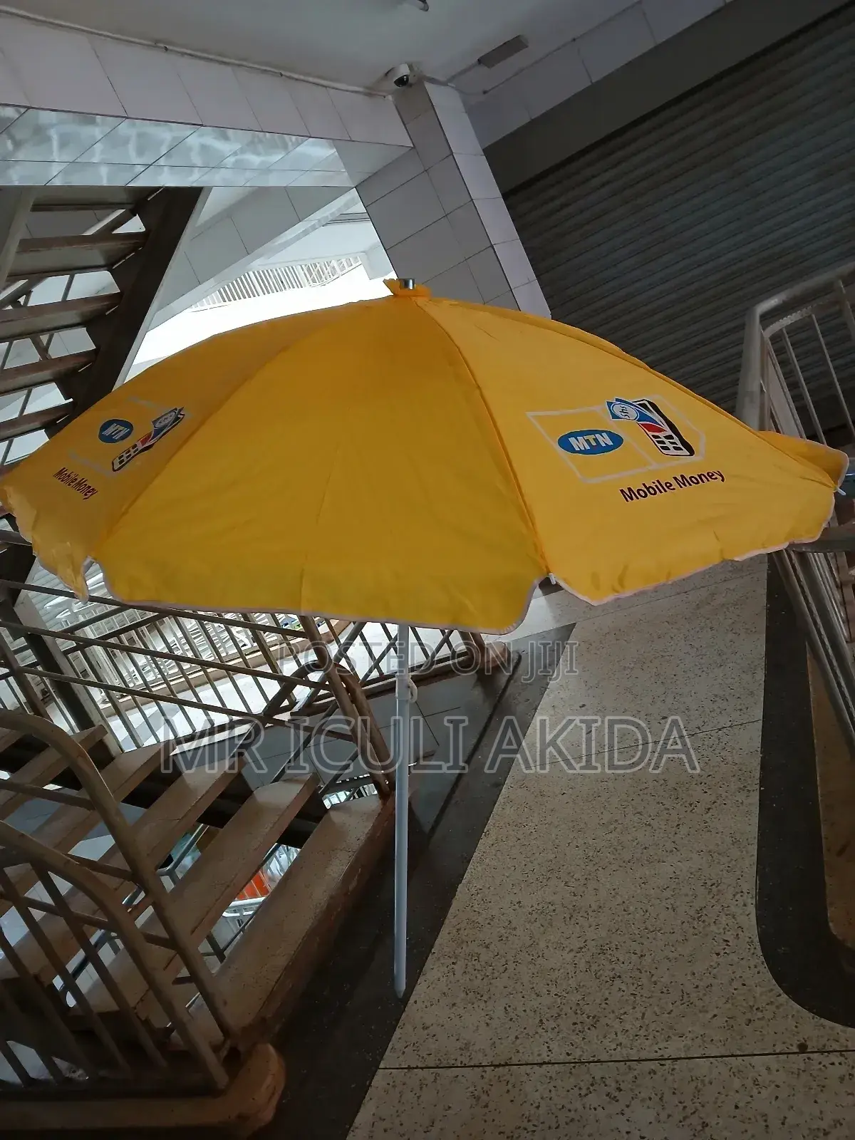 1.7mtrs MTN Mobile Money Umbrella