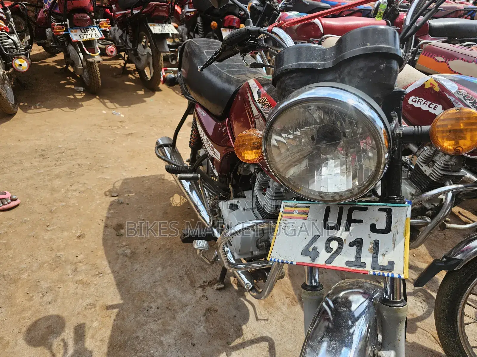Bajaj Boxer 2023 Red