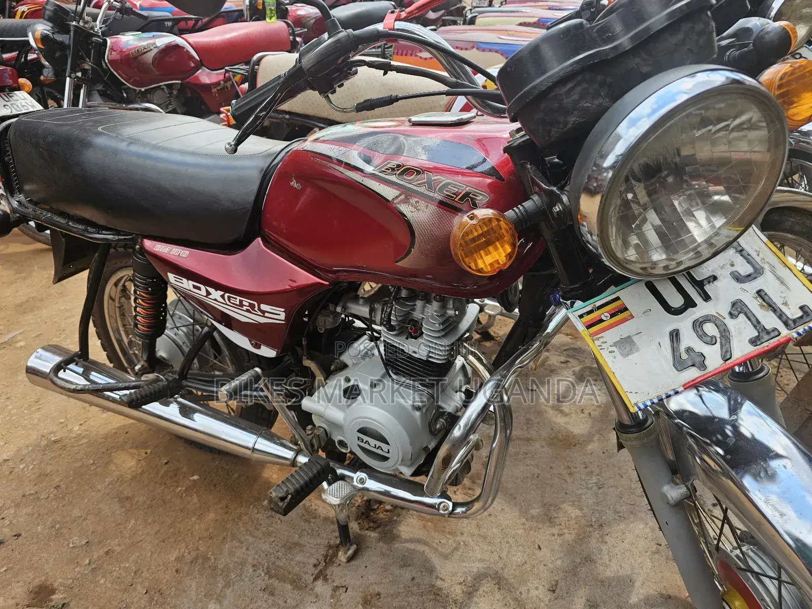 Bajaj Boxer 2023 Red