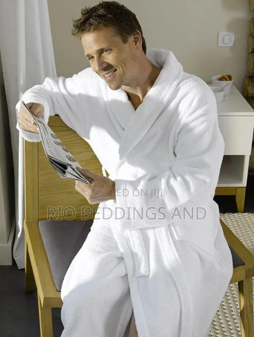 Cotton Bathrobe L, Xl, XXL
