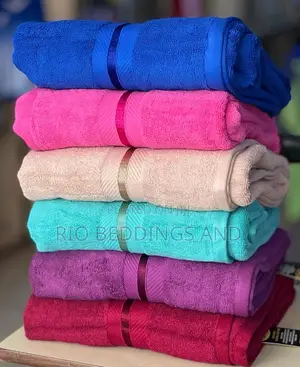 Cotton Towels Plain Colours