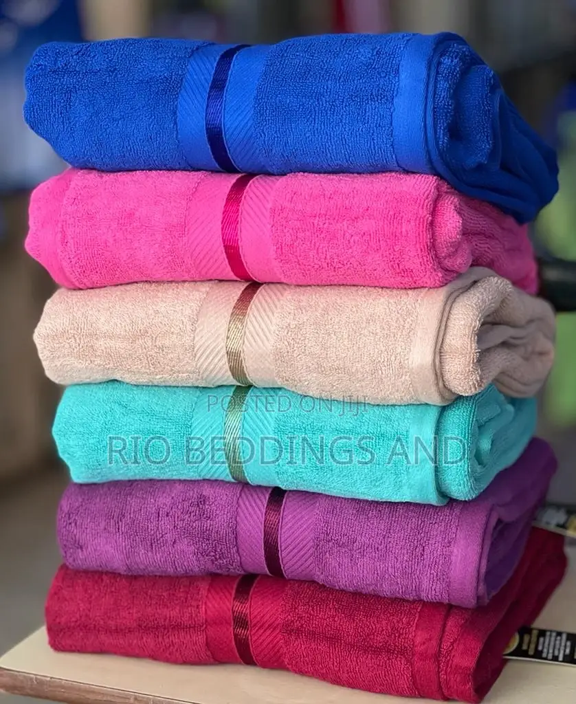 Cotton Towels Plain Colours