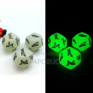 Glow in the Dark 12 Sided Adult Dice