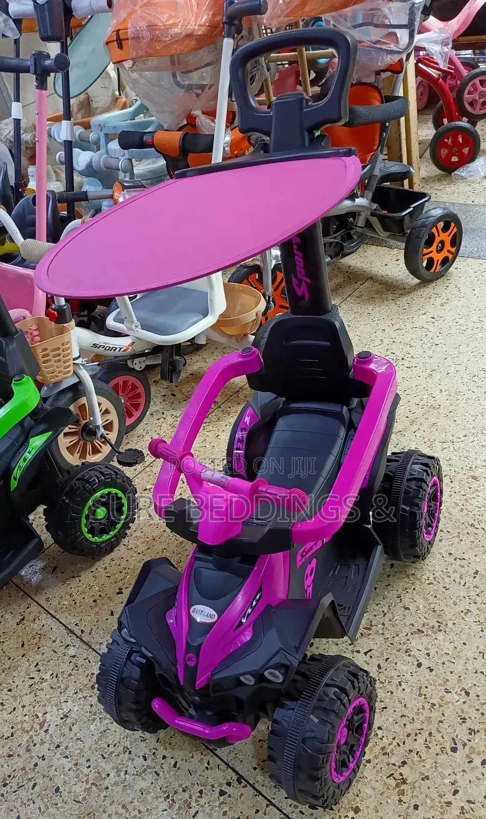 Heavy Duty Kids Push Car