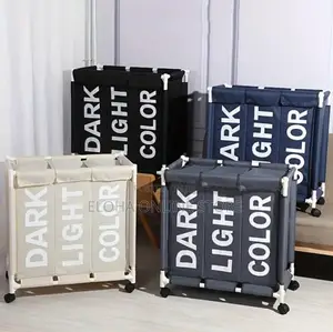 3 Partitions Laundry Basket