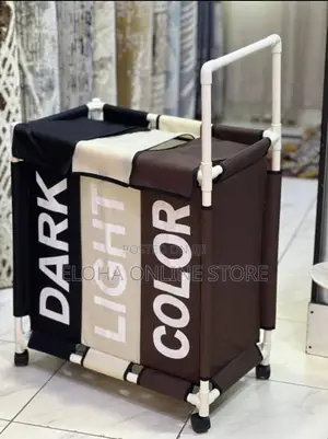 3 Partitions Laundry Basket