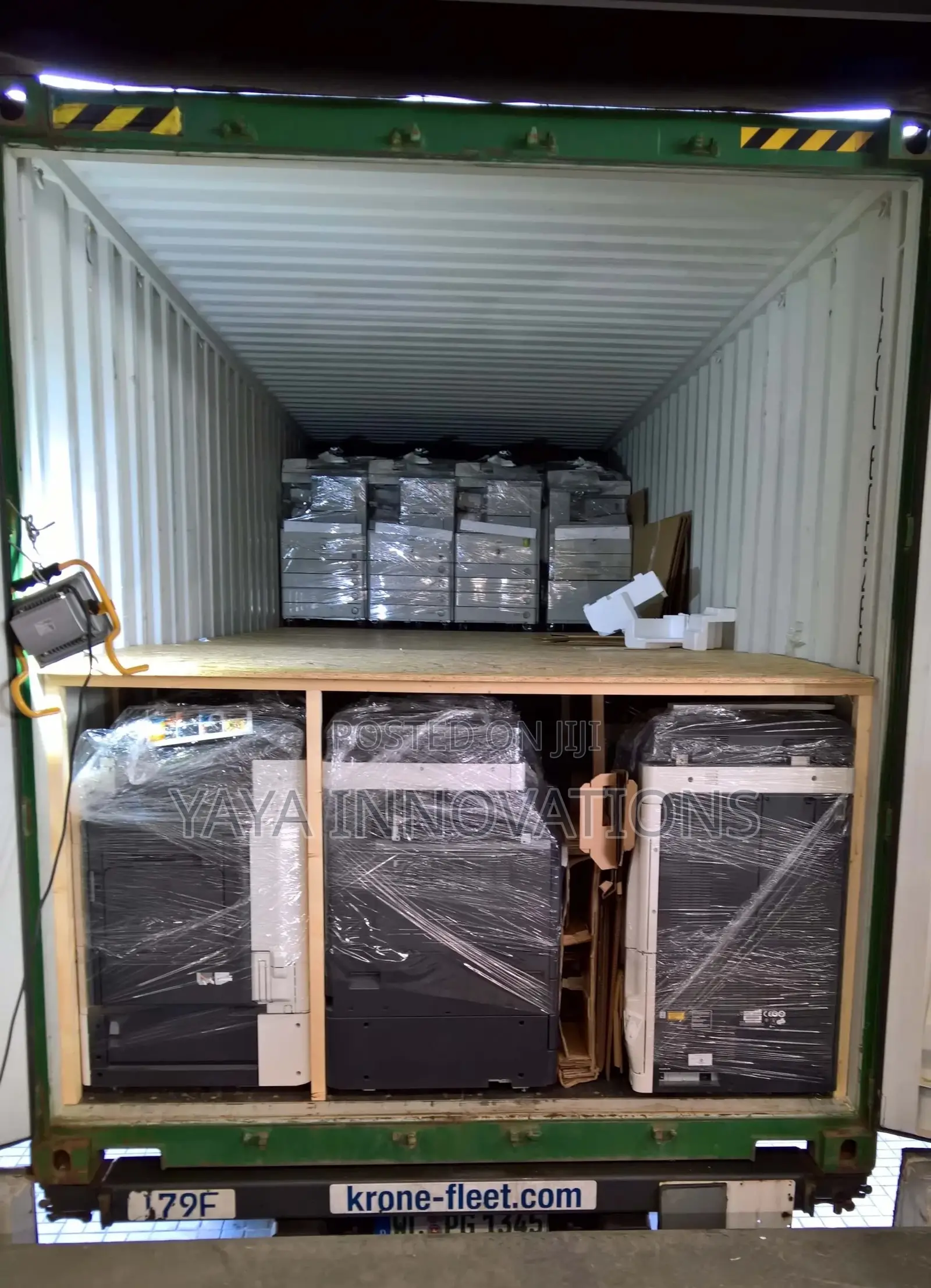 Konica Bizhub Printers on Transit