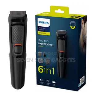 Philips 6 in 1 Trimmer, Series 3000 Multi-Groom