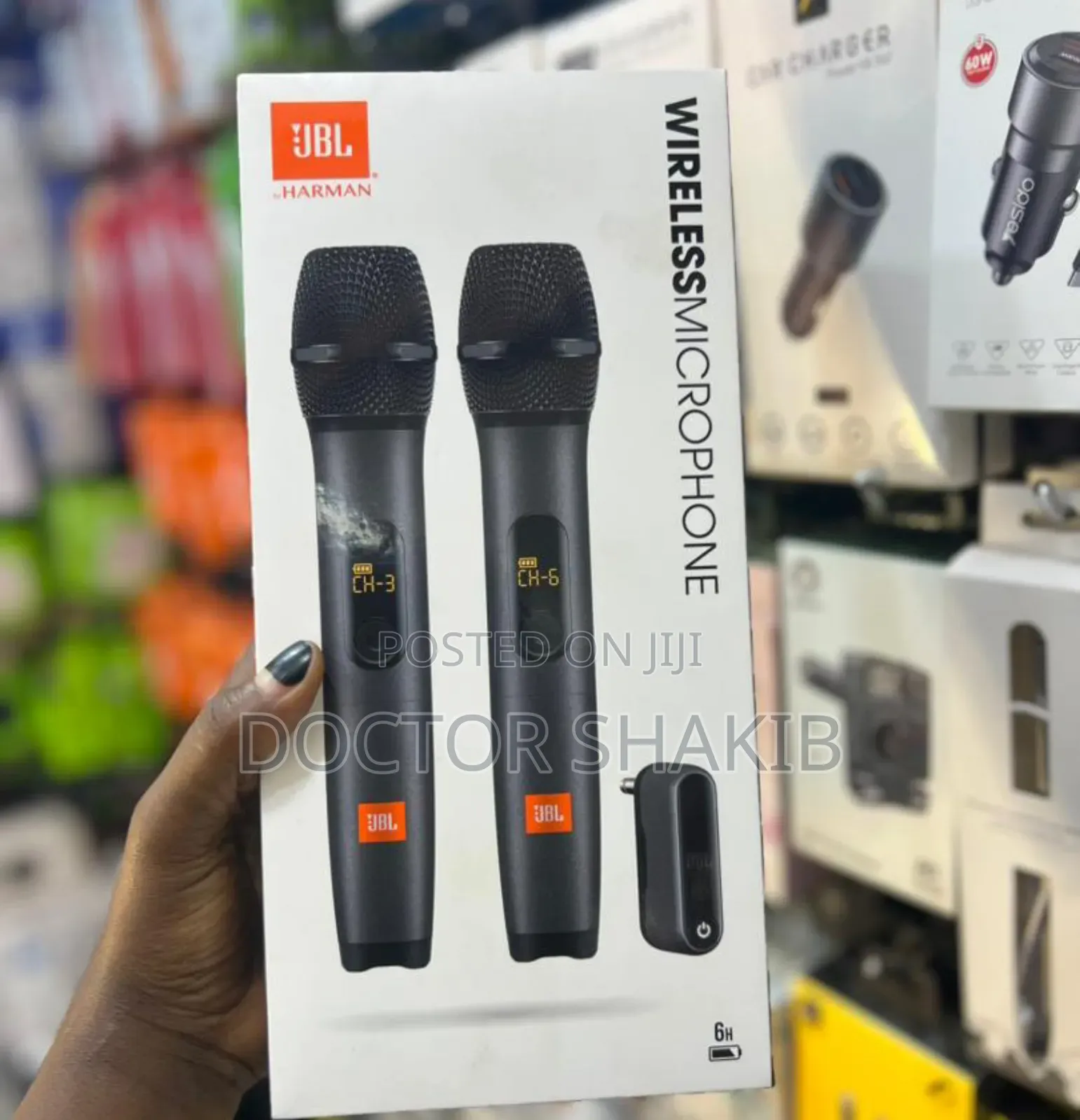 Original Duo JBL High-Quality Noise Cancelling Microphone