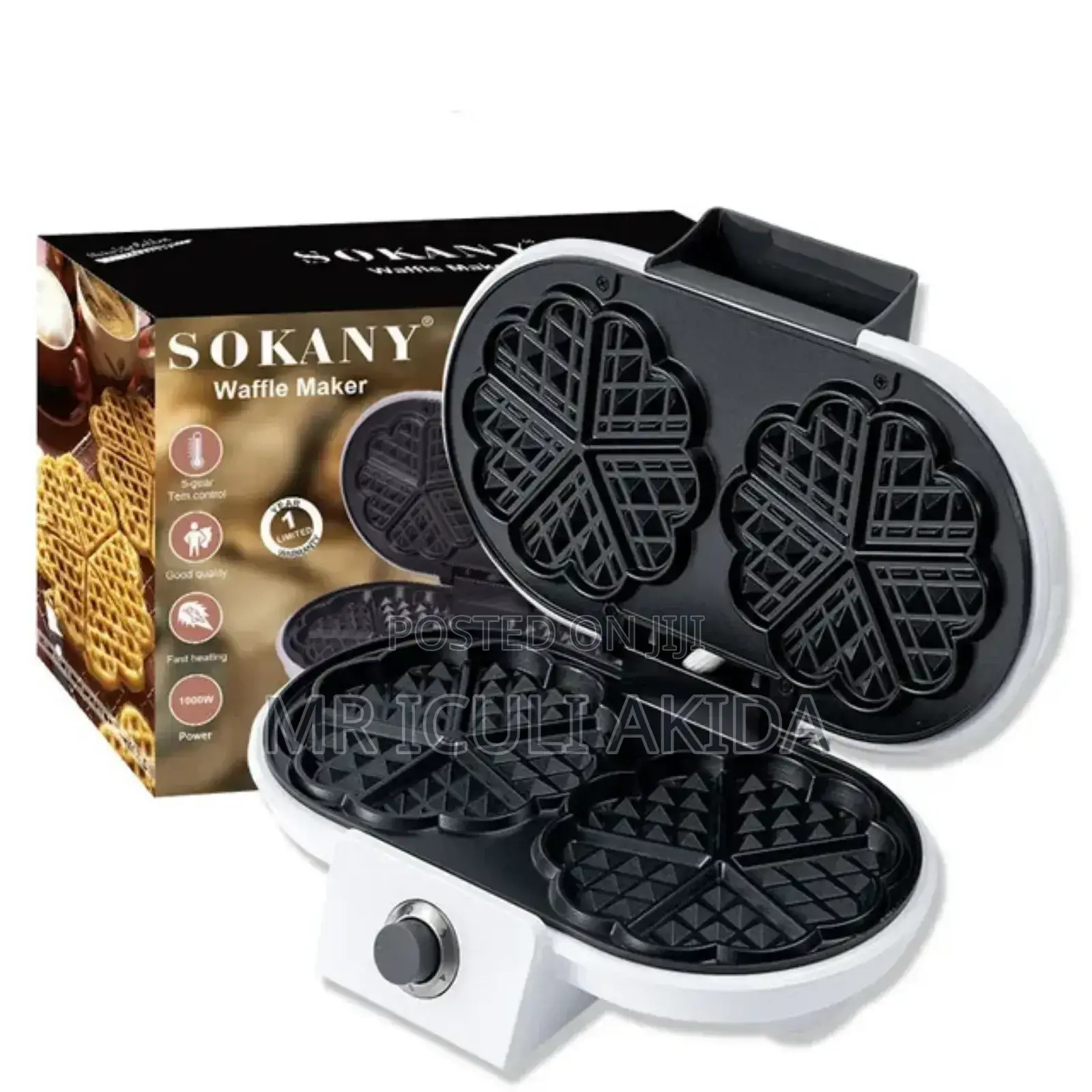 Electric Baking Griddle Mini Waffle Maker