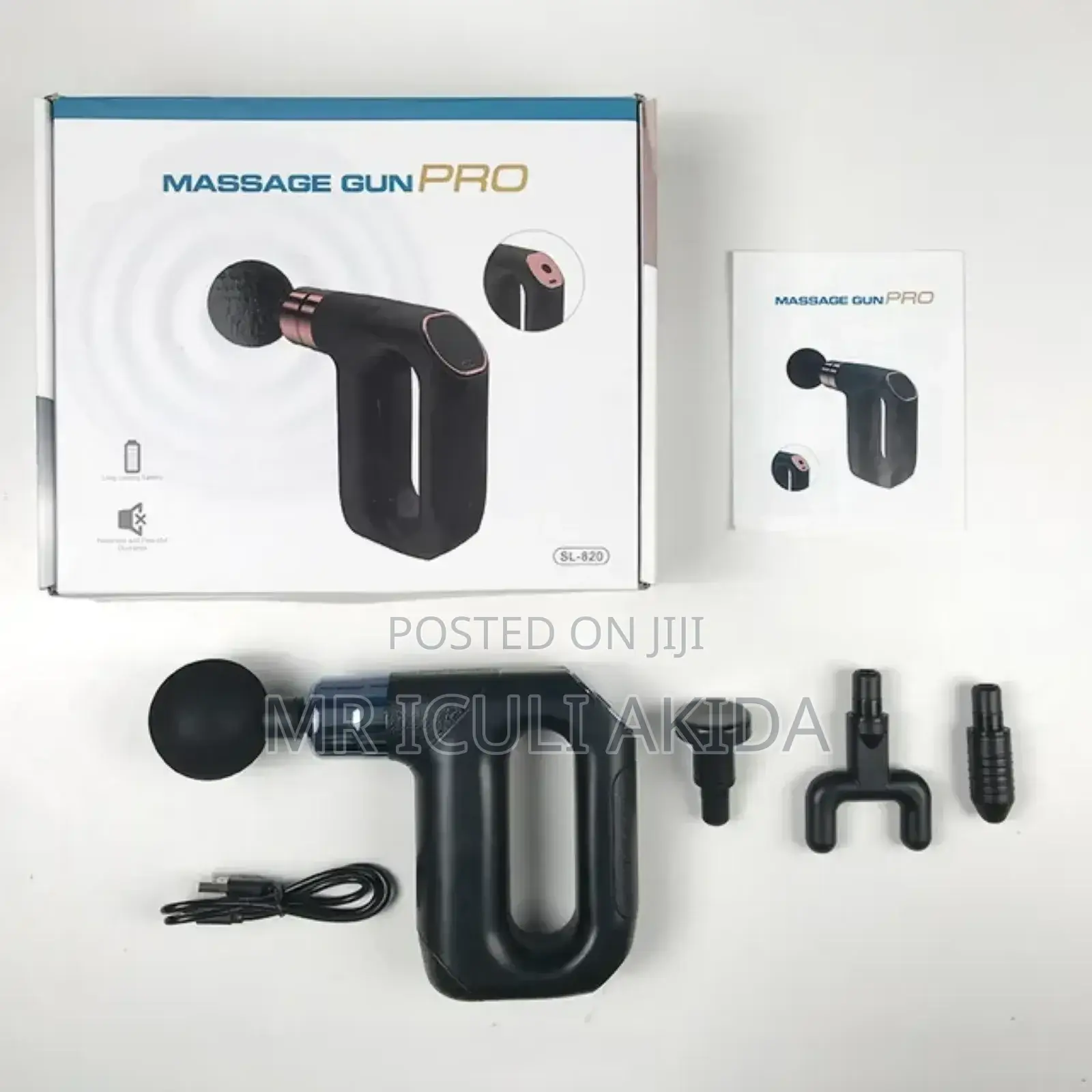 Push To Relieve 4blades Cordless Full Body Massage Gun Pro