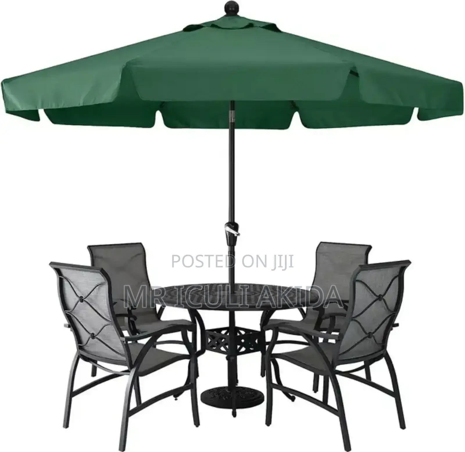 2.7mtrs Cantilever Folding Garden Parasol Umbrella With Base