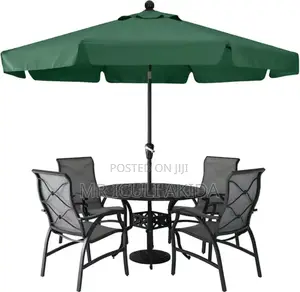 2.7mtrs Cantilever Folding Garden Parasol Umbrella With Base