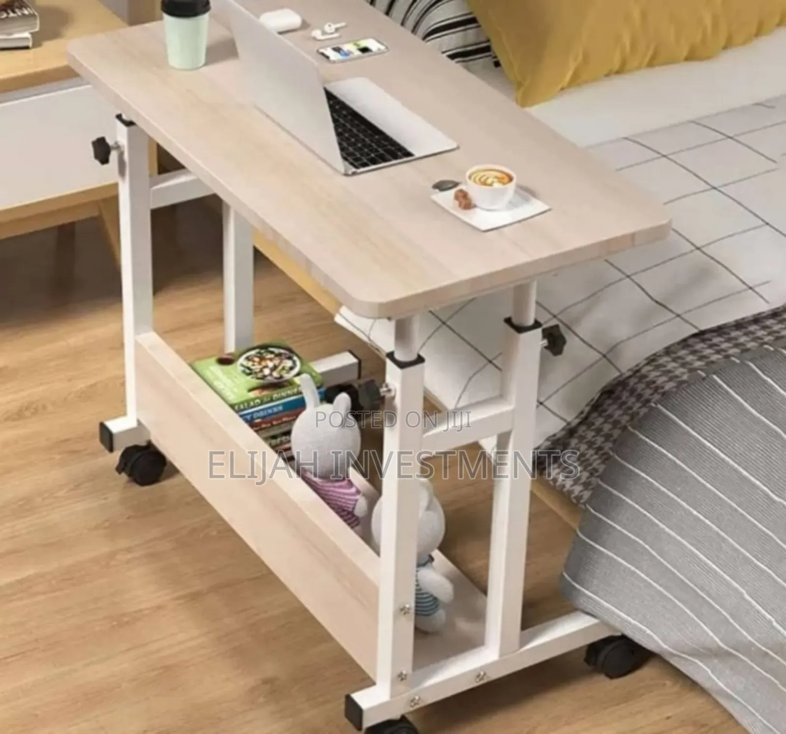 Portable Foldable Bed Side Laptop, Reading Table