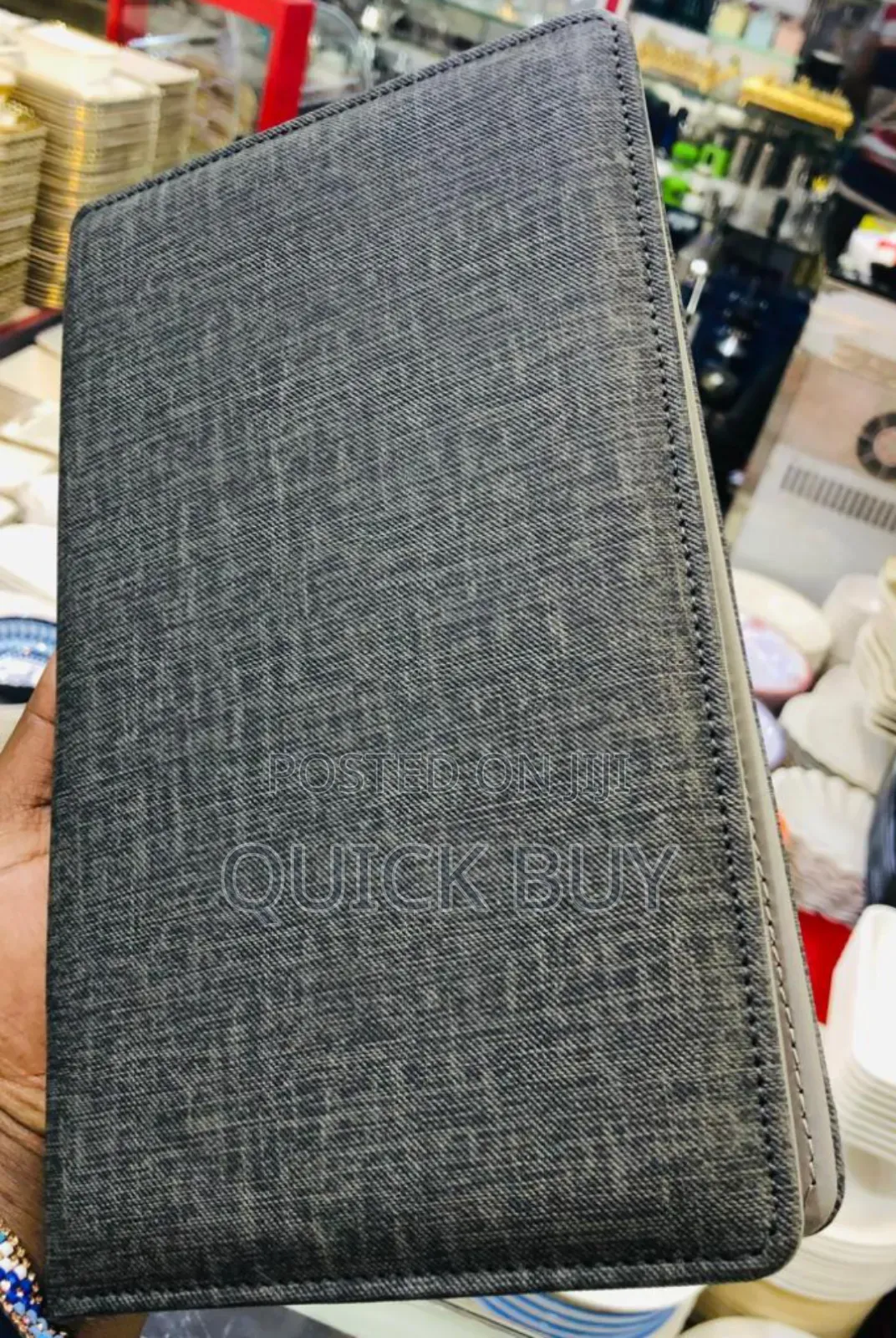 Stylish Deluxe Natural Leather Hotel Bill Balance Holder