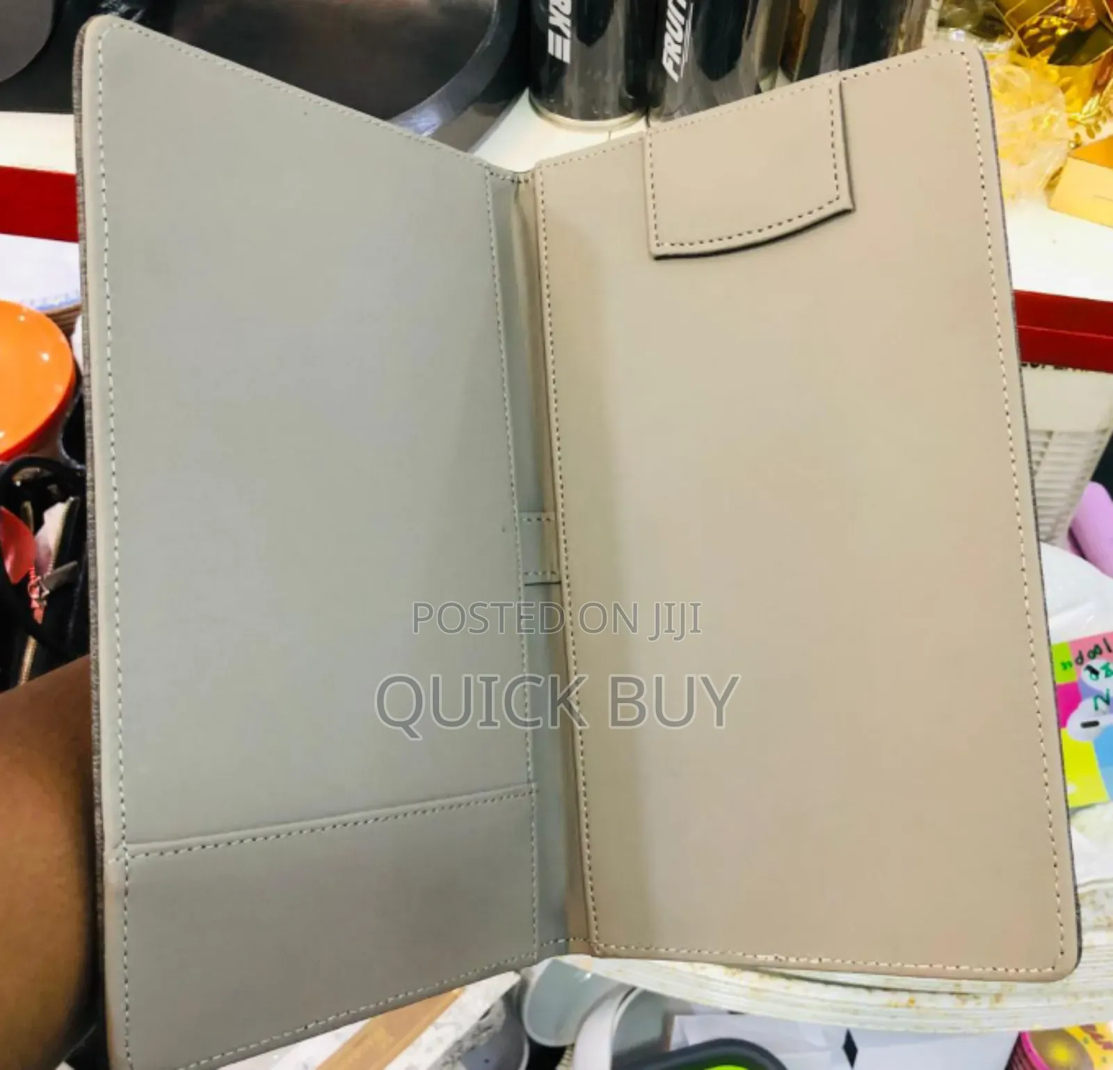Stylish Deluxe Natural Leather Hotel Bill Balance Holder