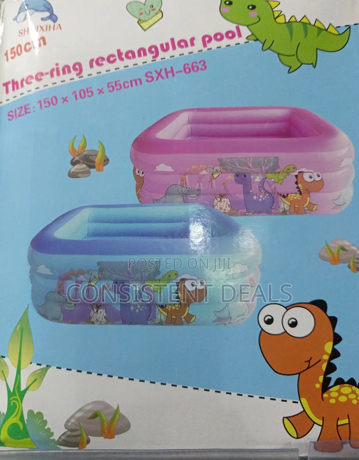 Kids Inflatable Swimming Pool With Pump
