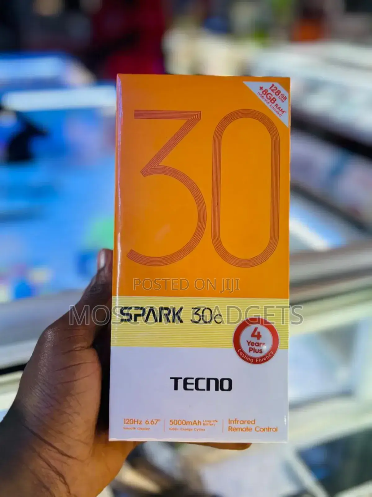 Tecno Spark 30C 128 GB Black