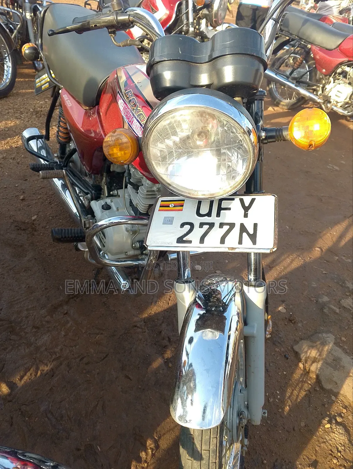 Bajaj Boxer 2023 Red