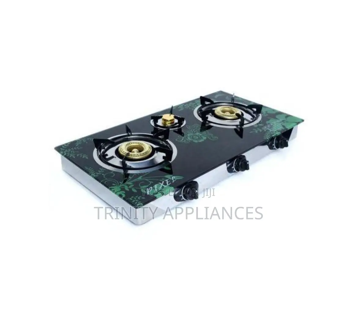 Pixel 3 Gas Burner Tempered Glass Household Stove