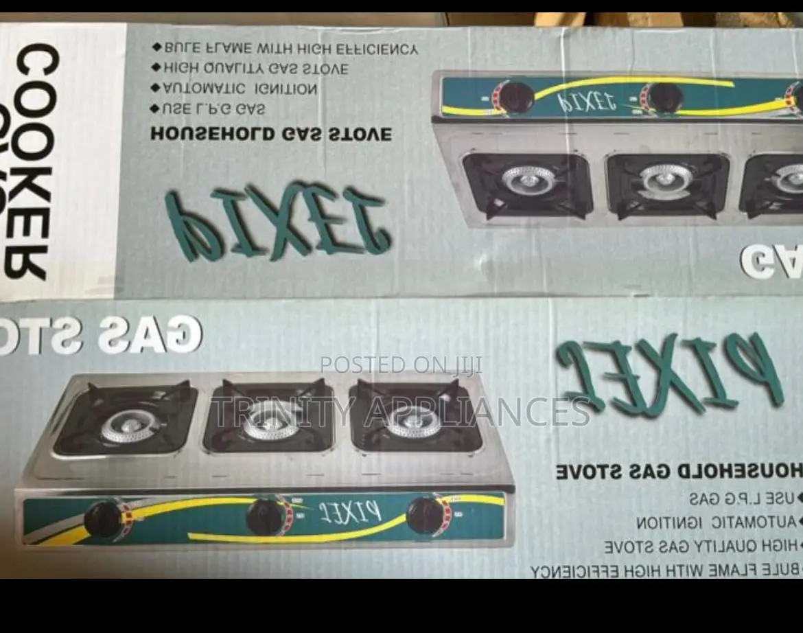 Pixel Household 3 Gas Burner Stove Pix-02