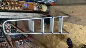 Step Aluminum Ladder Portable