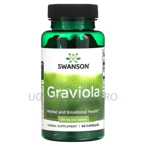 Photo - Swanson, Graviola Soursop , 530 Mg, 60 Capsules