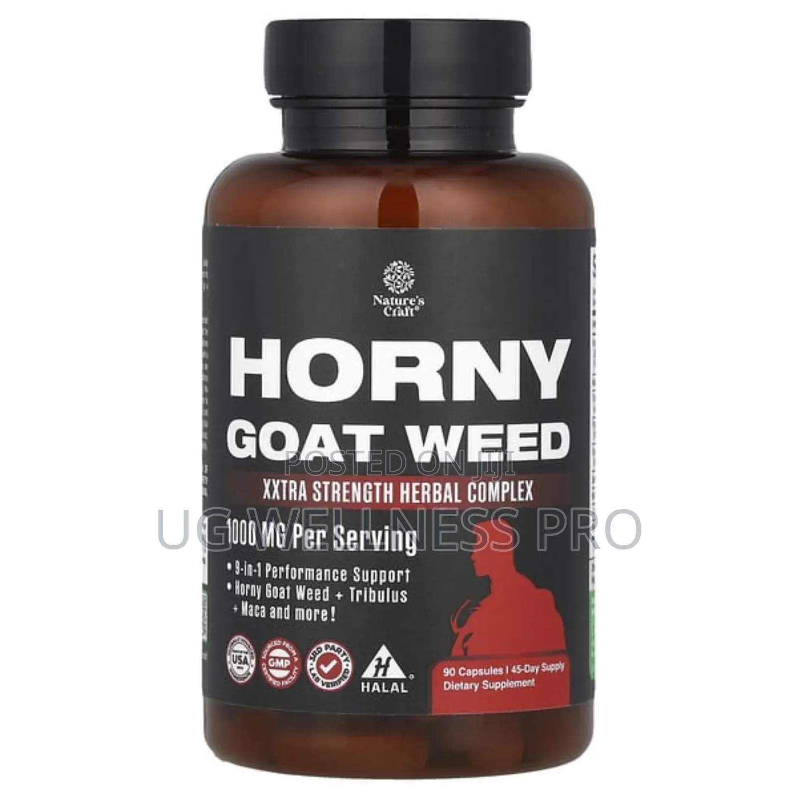 Horny Goat Weed, Xxtra Strength Herbal Complex, 90 Caps