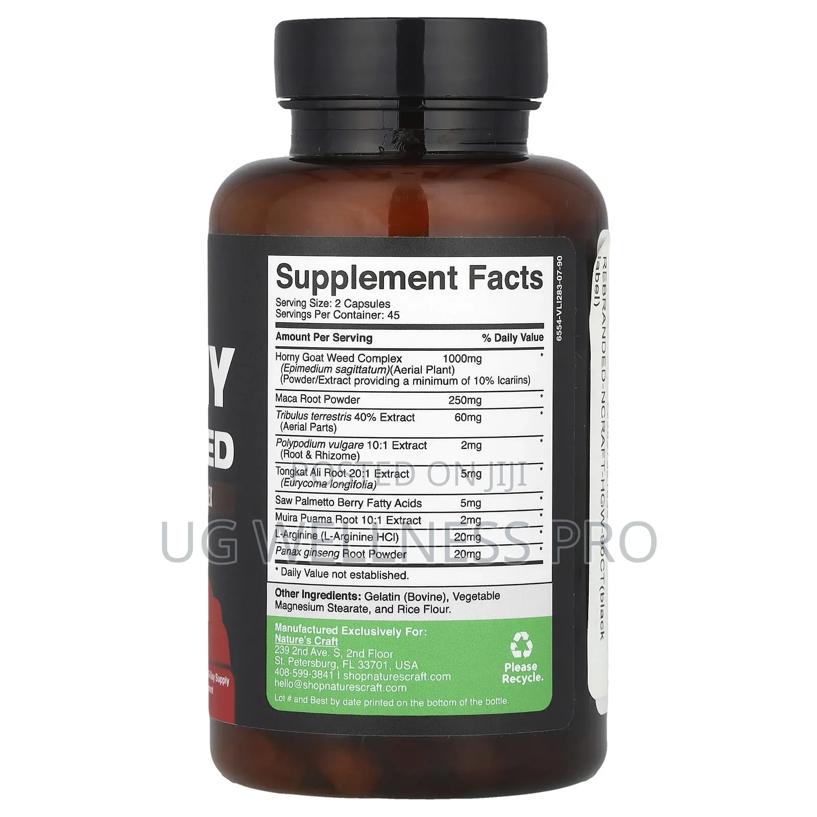 Horny Goat Weed, Xxtra Strength Herbal Complex, 90 Caps