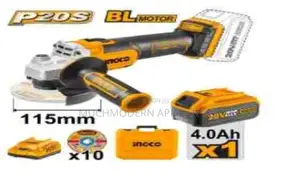 Ingco Lithium Ion Angle Grinder Disc Diameter 115m