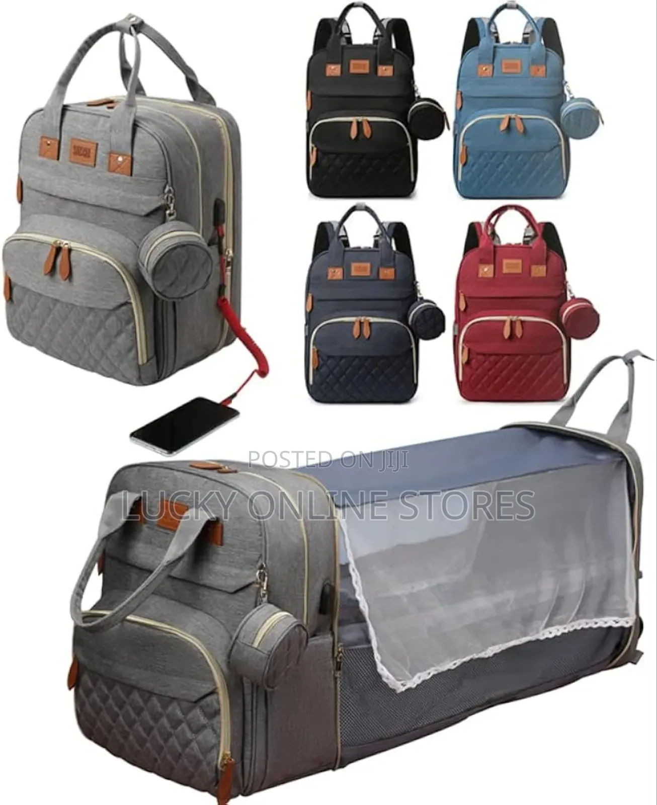 Extra Large Water Proof Diaper Bag
