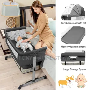 3 In 1 Baby Bed Side Bed
