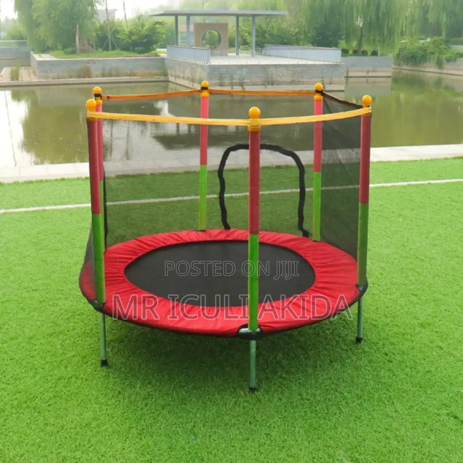 Professional Kids Jumping Fitness Exercise Trampoline