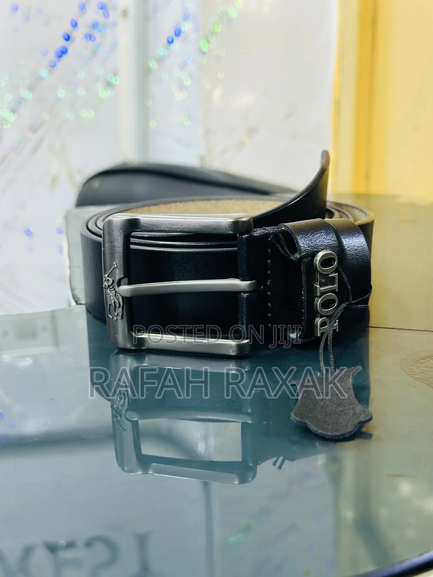 Men’S Original Polo Ralph Lauren Leather Belts