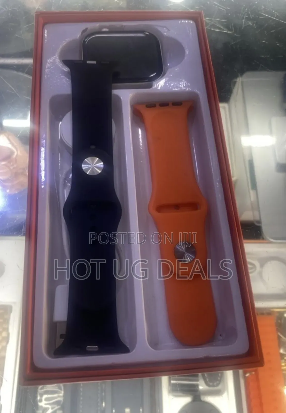 Ultra Smart Watch Sport With 2 Button Strap - Multicolor