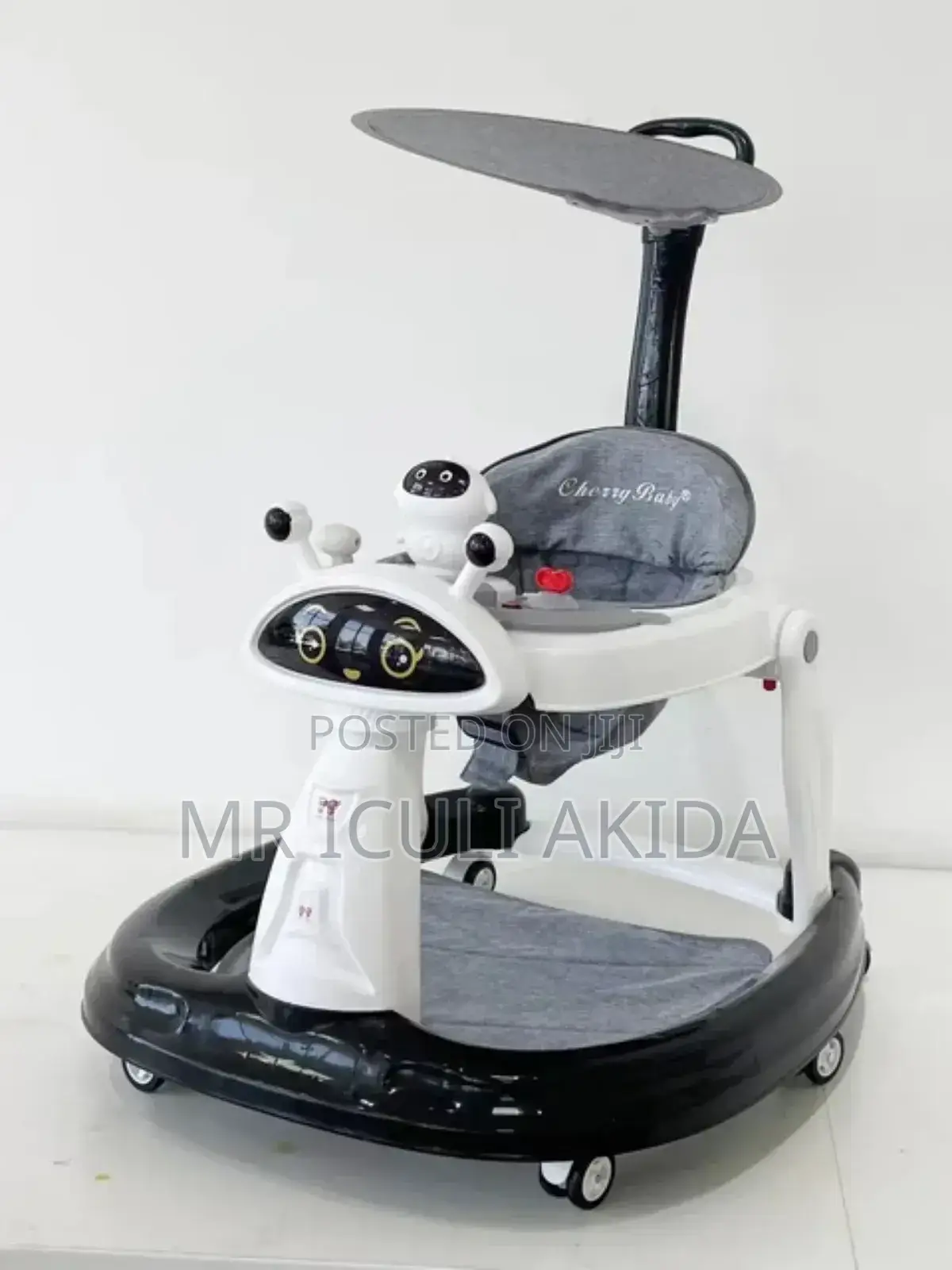 4in1 Musical 3600 Rotating Baby Walker WTH Wheels and Seat
